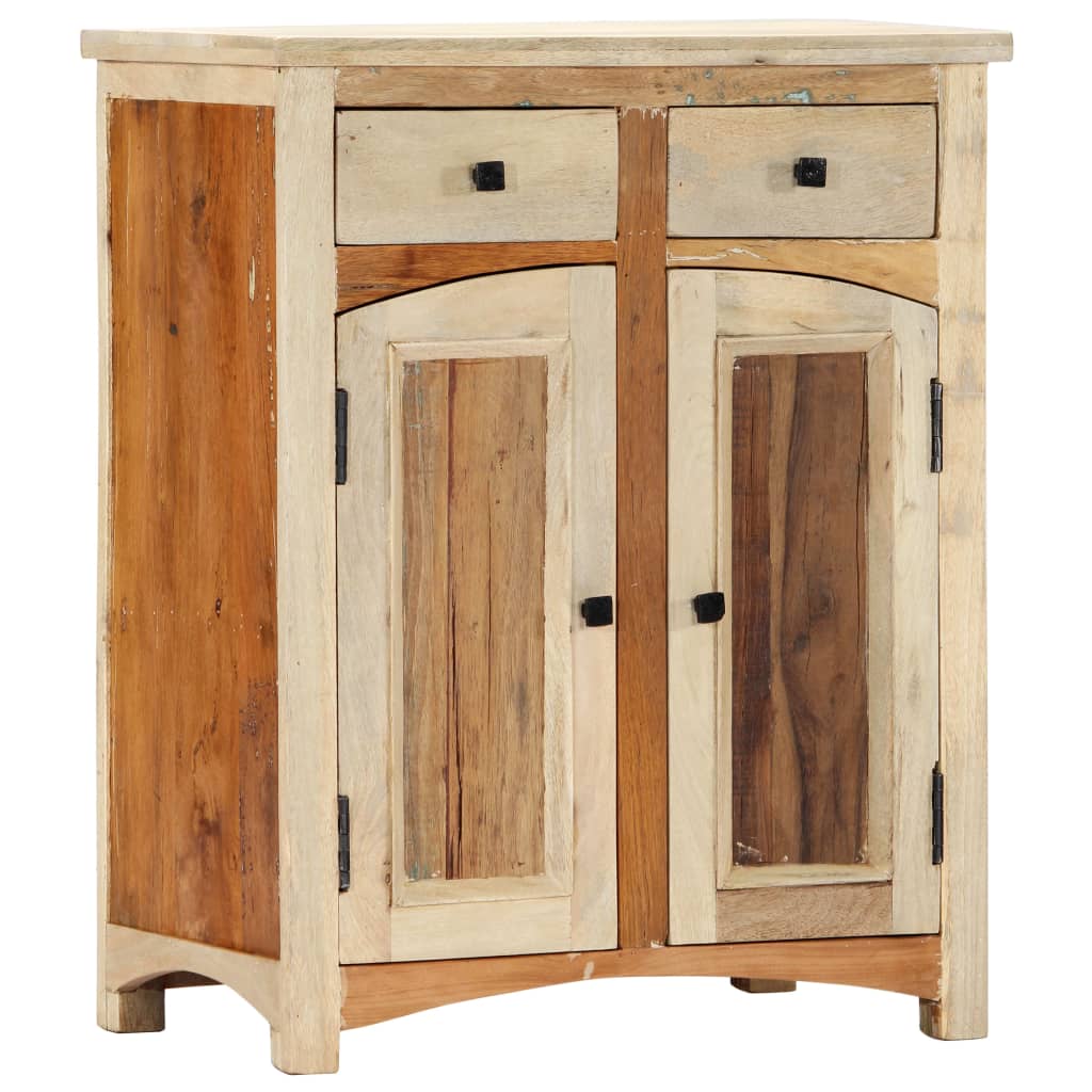 Side Cabinet 60x30x75 cm Solid Reclaimed Wood - OLBRIT