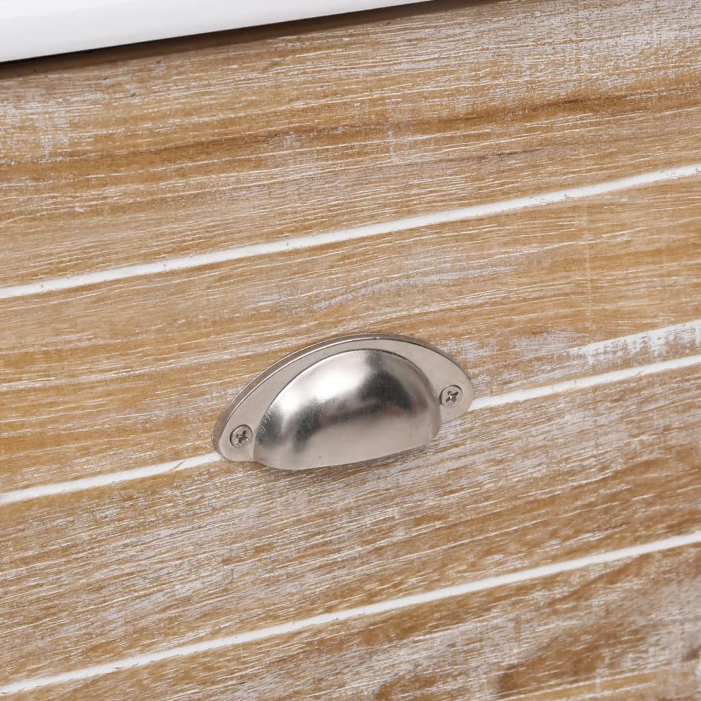 Hall Bench 70x35x45 cm Paulownia Wood - OLBRIT