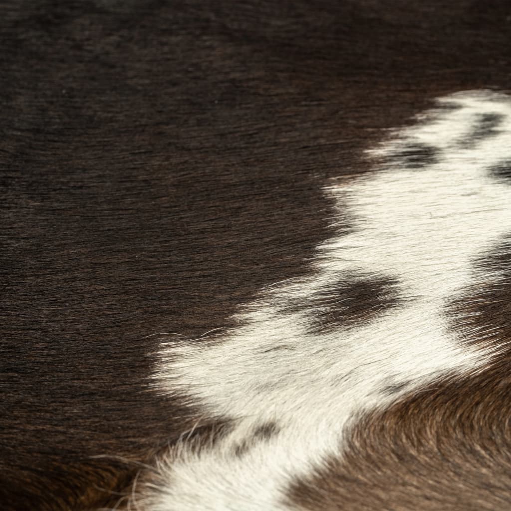 Real Cow Hide Rug Black 150x170 cm - OLBRIT