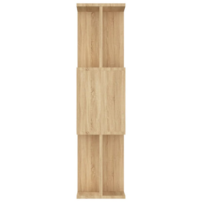 Book Cabinet/Room Divider Sonoma Oak 80x24x96 cm Engineered Wood - OLBRIT