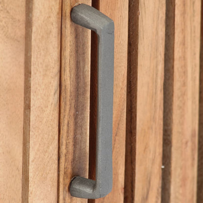 Bedside Cabinet 40x30x50 cm Solid Acacia Wood - OLBRIT