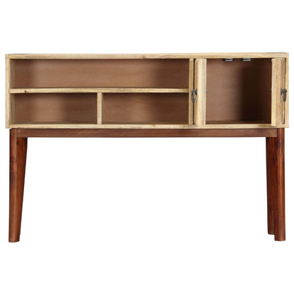 Console Table 115x30x76 cm Solid Rough Mango Wood - OLBRIT