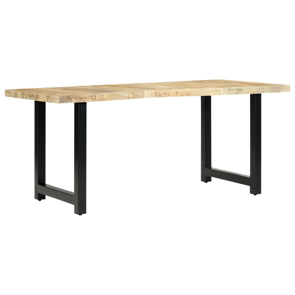 Dining Table 180x90x76 cm Solid Mango Wood - OLBRIT