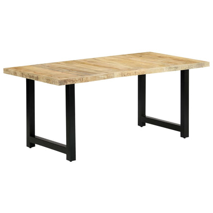 Dining Table 180x90x76 cm Solid Mango Wood - OLBRIT