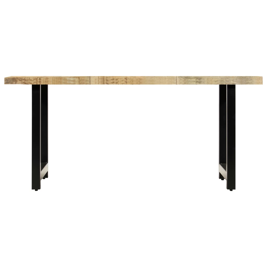 Dining Table 180x90x76 cm Solid Mango Wood - OLBRIT