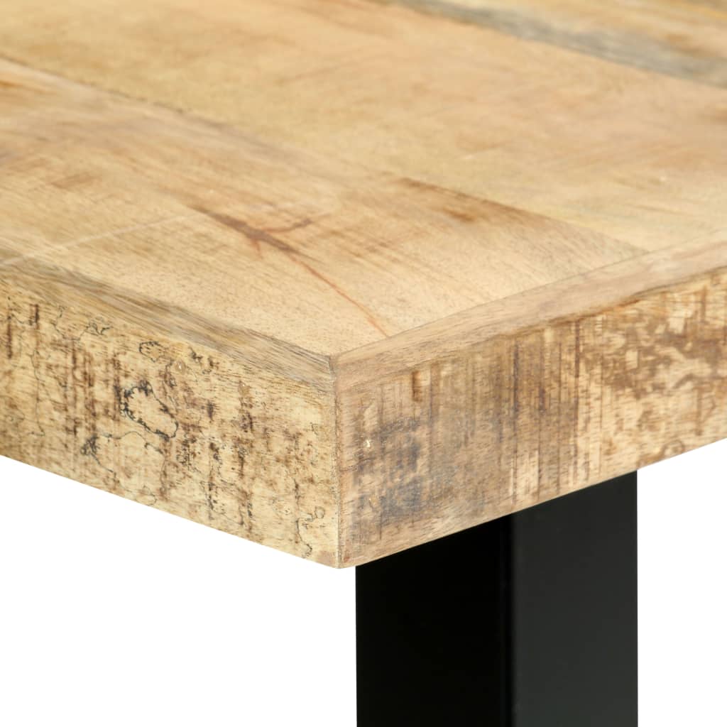 Dining Table 180x90x76 cm Solid Mango Wood - OLBRIT