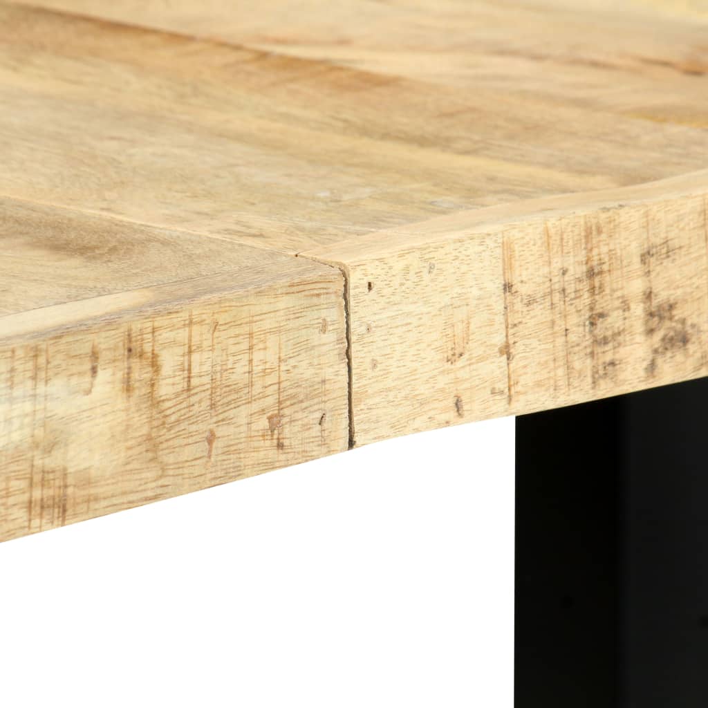 Dining Table 180x90x76 cm Solid Mango Wood - OLBRIT