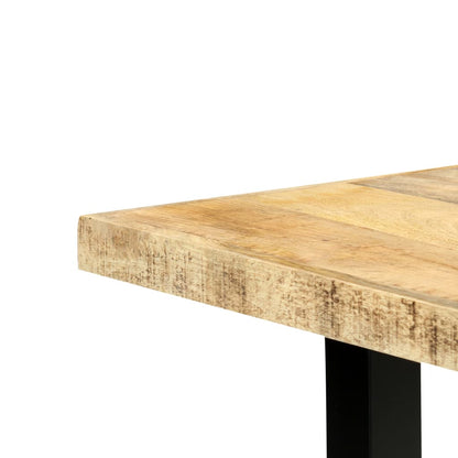 Dining Table 180x90x76 cm Solid Mango Wood - OLBRIT