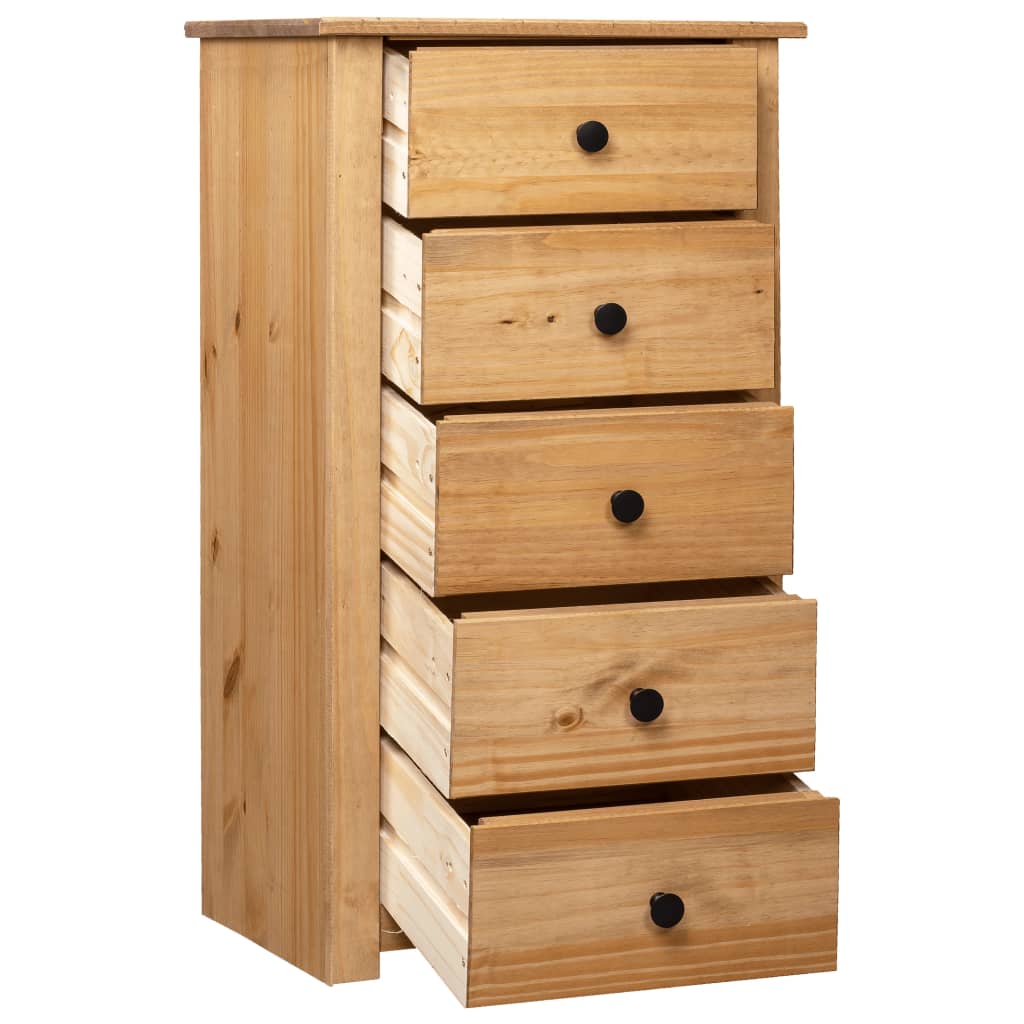 Sideboard 46x40x89 cm Pine Panama Range - OLBRIT