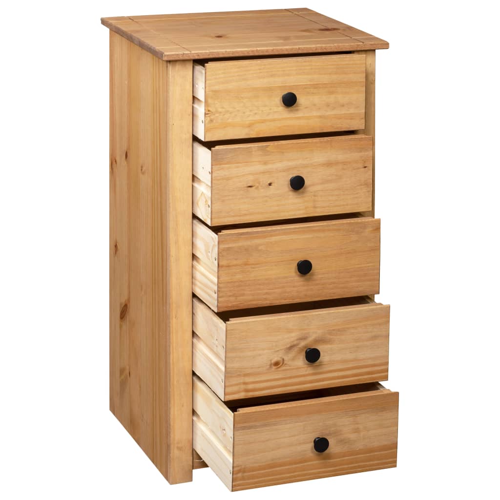 Sideboard 46x40x89 cm Pine Panama Range - OLBRIT