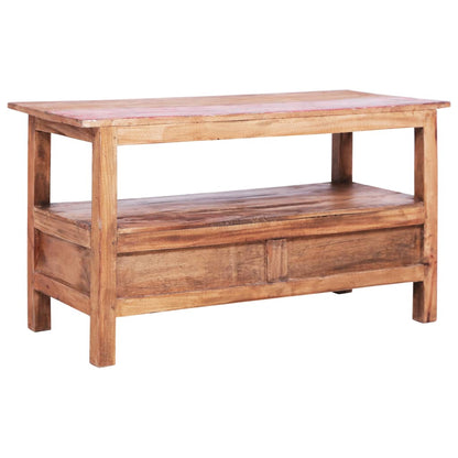 TV Cabinet 90x40x50 cm Solid Reclaimed Wood - OLBRIT