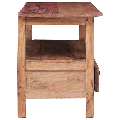 TV Cabinet 90x40x50 cm Solid Reclaimed Wood - OLBRIT