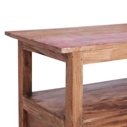 TV Cabinet 90x40x50 cm Solid Reclaimed Wood - OLBRIT