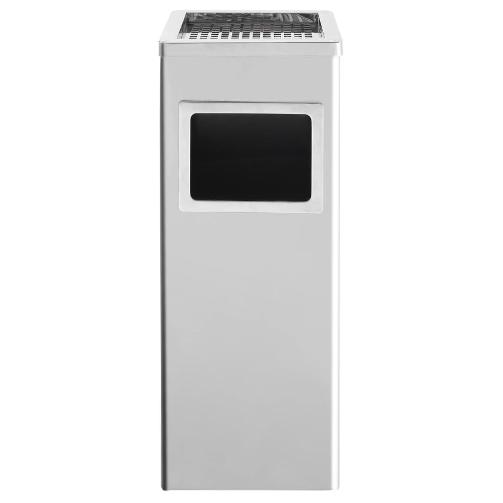 Ashtray Dustbin Hotel 36 L Stainless Steel - OLBRIT