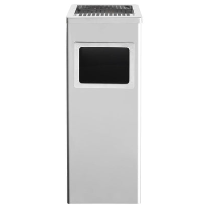 Ashtray Dustbin Hotel 36 L Stainless Steel - OLBRIT