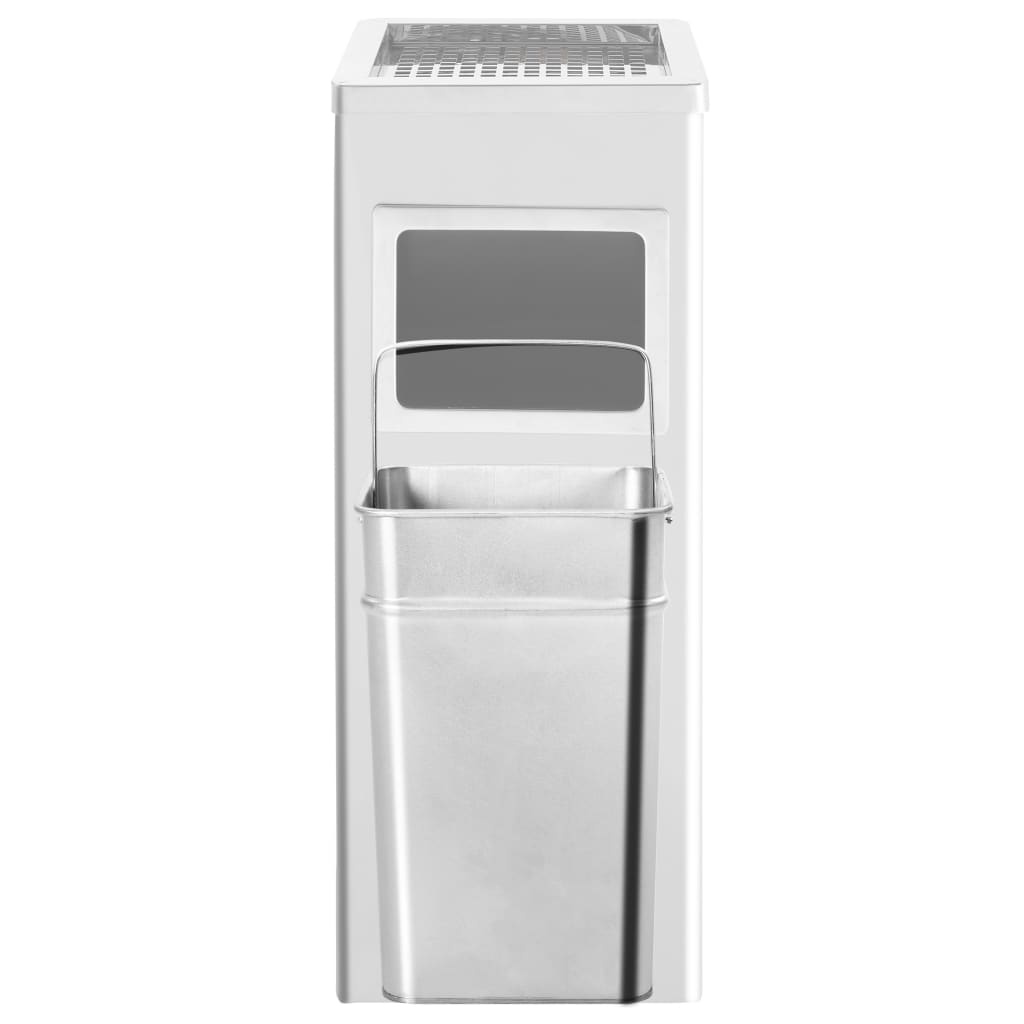 Ashtray Dustbin Hotel 36 L Stainless Steel - OLBRIT
