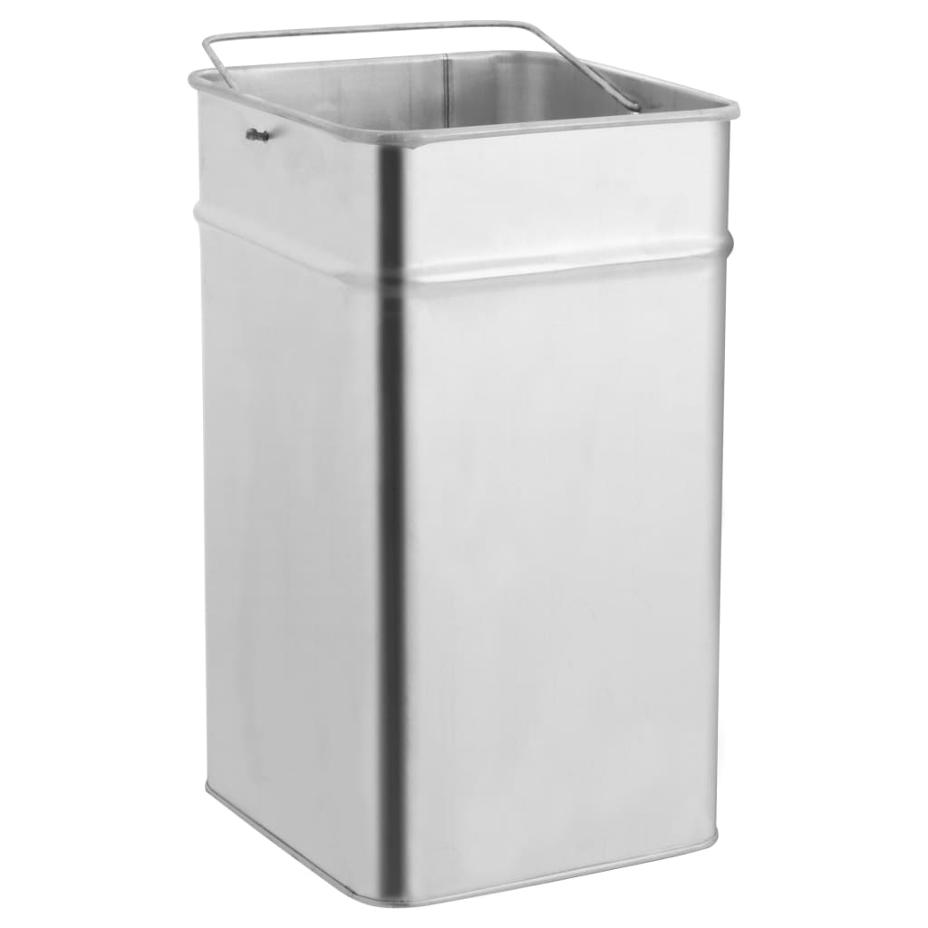Ashtray Dustbin Hotel 36 L Stainless Steel - OLBRIT