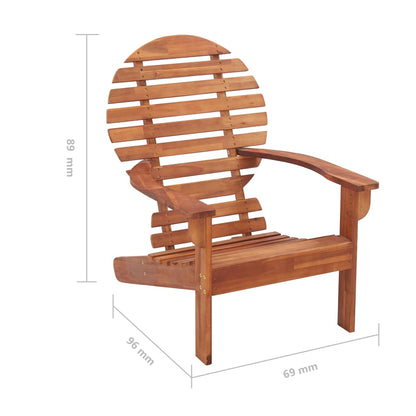 Adirondack Chair Solid Acacia Wood - OLBRIT