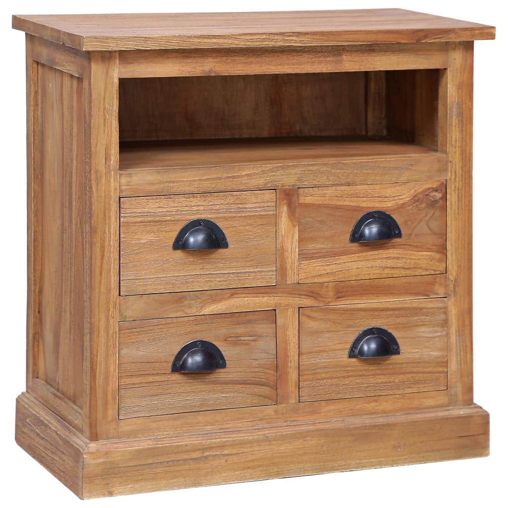 Side Cabinet 60x30x60 cm Solid Teak - OLBRIT