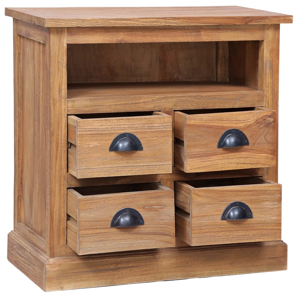 Side Cabinet 60x30x60 cm Solid Teak - OLBRIT