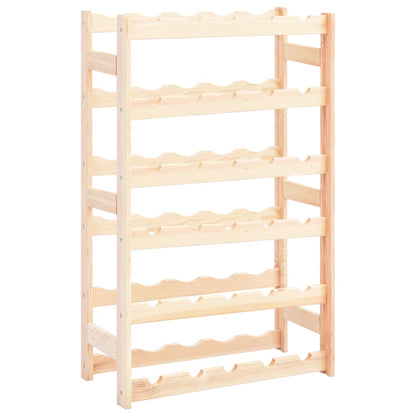 Wine Rack for 30 Bottles Pinewood - OLBRIT