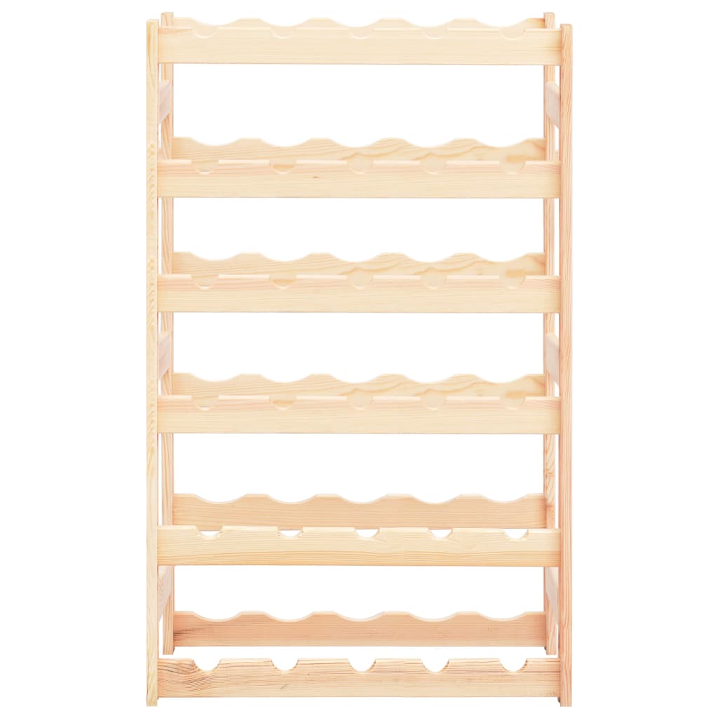Wine Rack for 30 Bottles Pinewood - OLBRIT