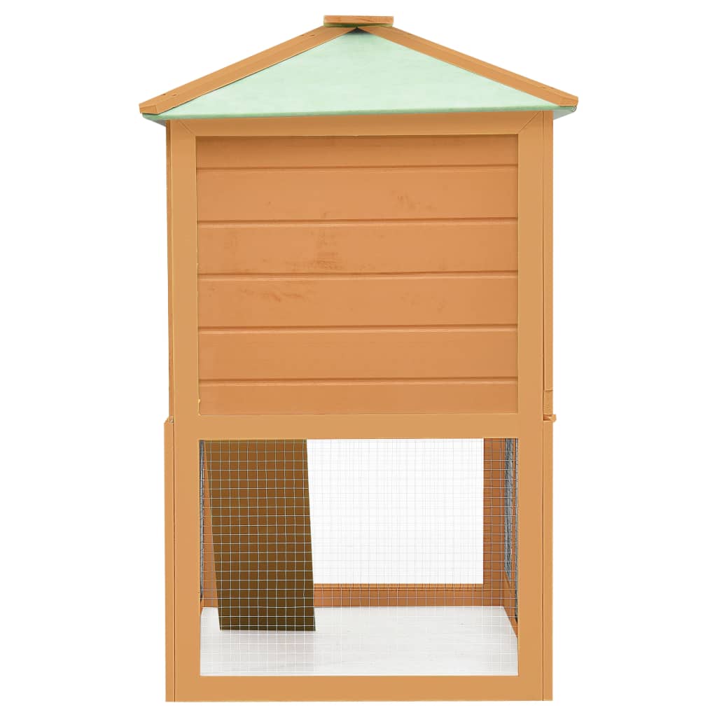 Animal Rabbit Cage Double Floor Wood - OLBRIT