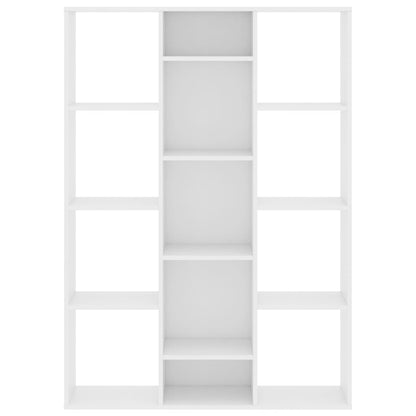 Room Divider/Book Cabinet White 100x24x140 cm Engineered Wood - OLBRIT