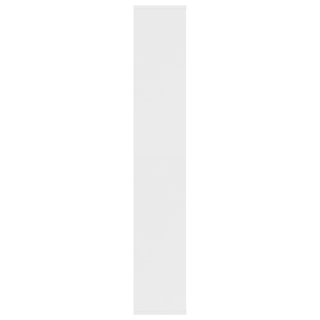 Room Divider/Book Cabinet White 100x24x140 cm Engineered Wood - OLBRIT