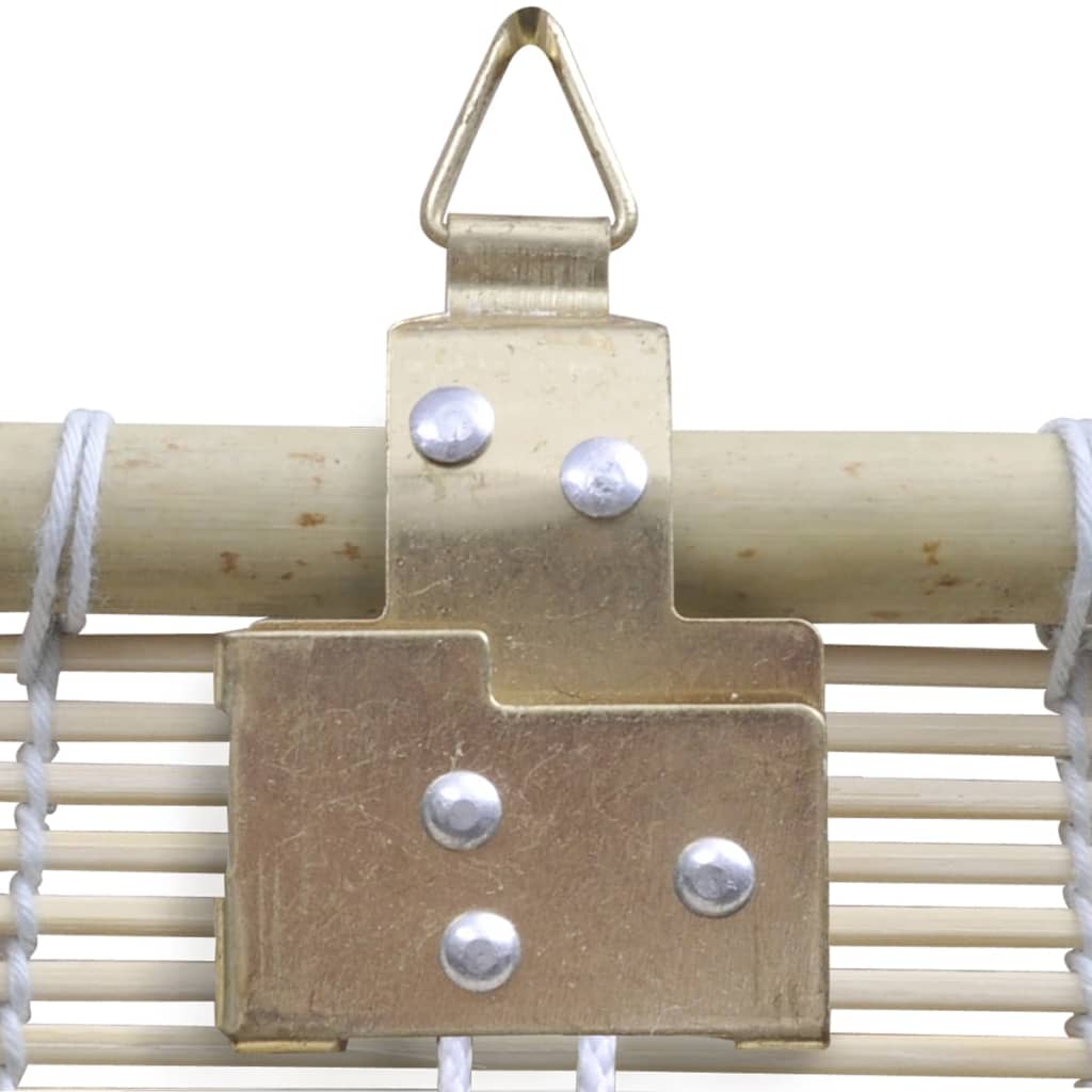 Bamboo Roller Blinds 2 pcs 120x160 cm Natural - OLBRIT