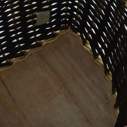 Firewood Backpack with Carrying Belts 57x51x69 cm Natural Willow - OLBRIT