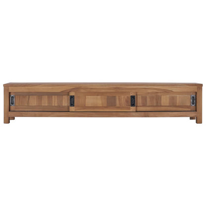 TV Cabinet 150x30x30 cm Solid Teak Wood - OLBRIT