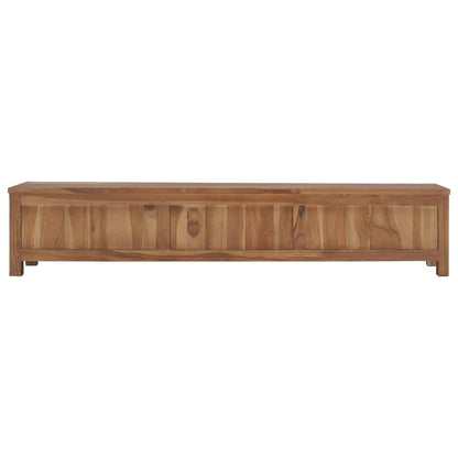 TV Cabinet 150x30x30 cm Solid Teak Wood - OLBRIT