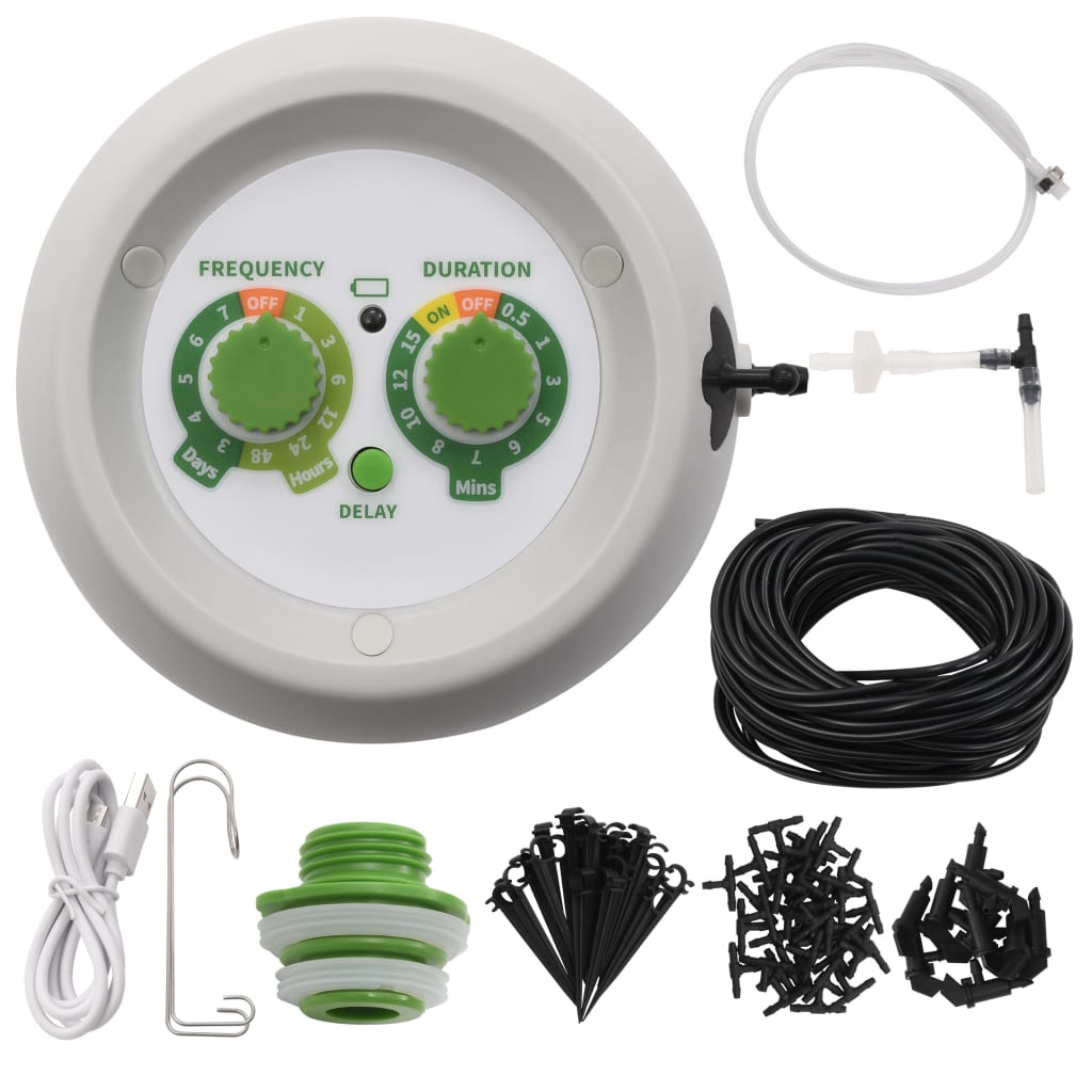Automatic Indoor Drip Watering Kit with Controller - OLBRIT