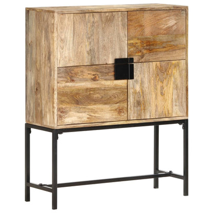 Highboard 80x30x100 cm Solid Mango Wood - OLBRIT