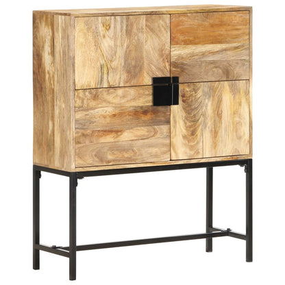Highboard 80x30x100 cm Solid Mango Wood - OLBRIT