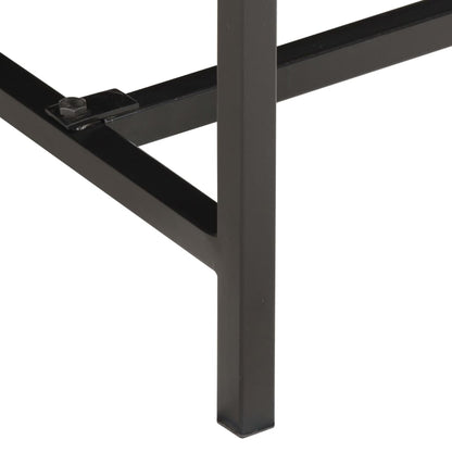 Highboard 80x30x100 cm Solid Mango Wood - OLBRIT
