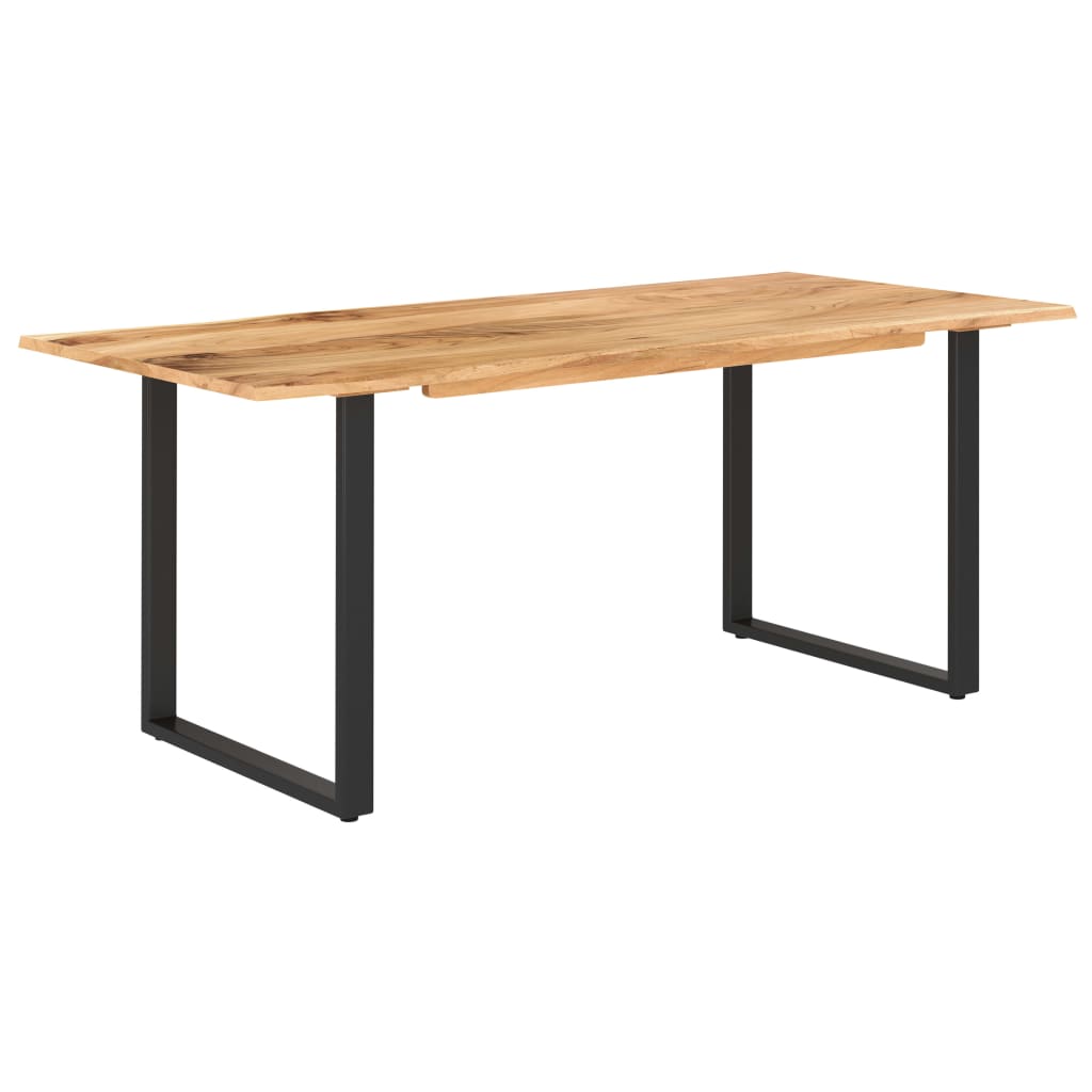 Dining Table 180x90x76 cm Solid Acacia Wood - OLBRIT