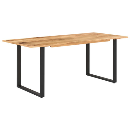 Dining Table 180x90x76 cm Solid Acacia Wood - OLBRIT