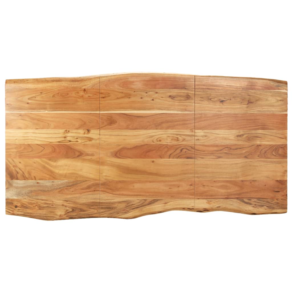 Dining Table 180x90x76 cm Solid Acacia Wood - OLBRIT