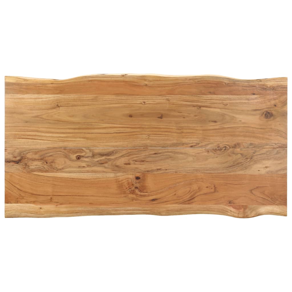 Dining Table 140x70x76 cm Solid Acacia Wood - OLBRIT