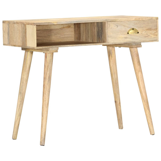 Console Table 90x45x75 cm Solid Mango Wood - OLBRIT