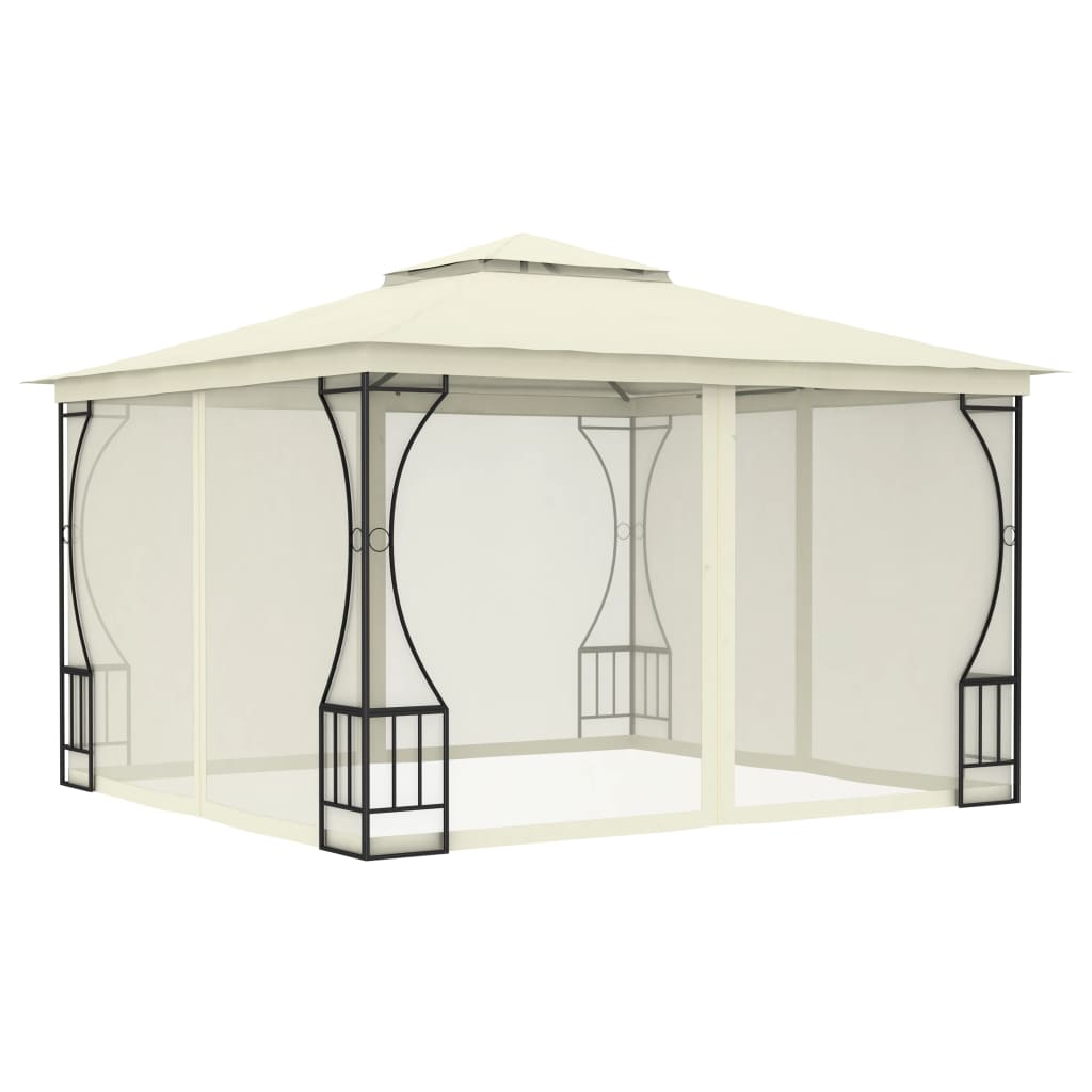 Gazebo with Nets 300x300x265 cm - OLBRIT