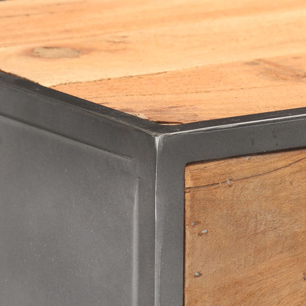 Drawer Cabinet 45x30x100 cm Solid  Reclaimed Wood - OLBRIT