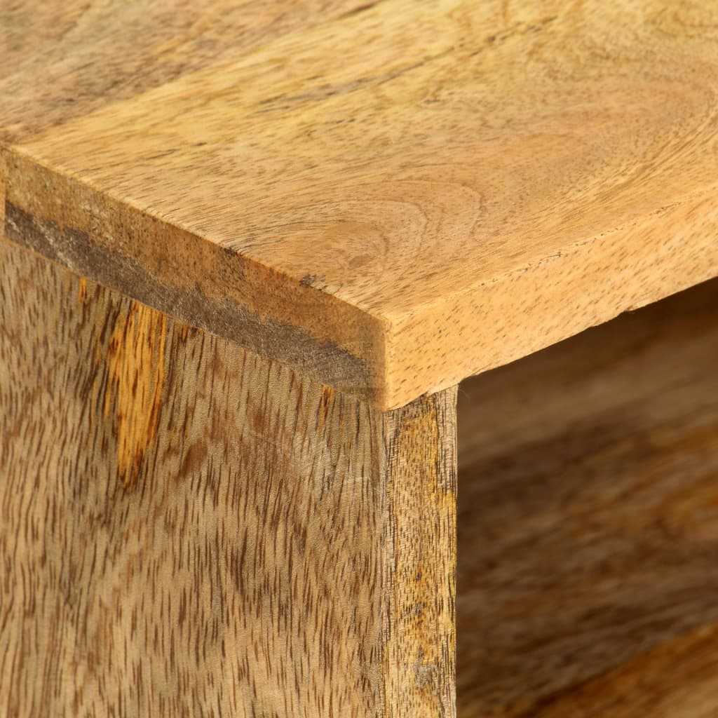 TV Cabinet 110x36x50 cm Solid Mango Wood - OLBRIT