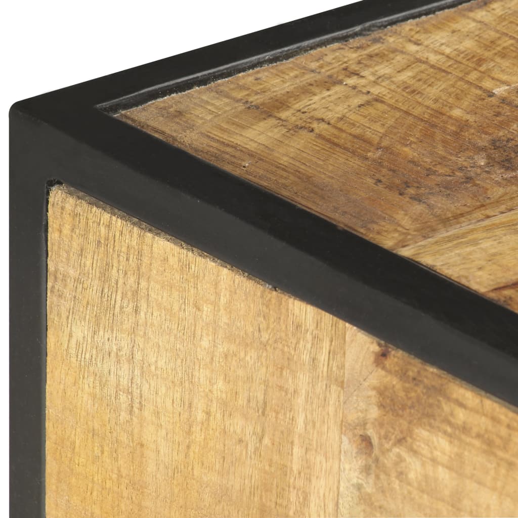 TV Cabinet 130x30x39 cm Solid Mango Wood - OLBRIT