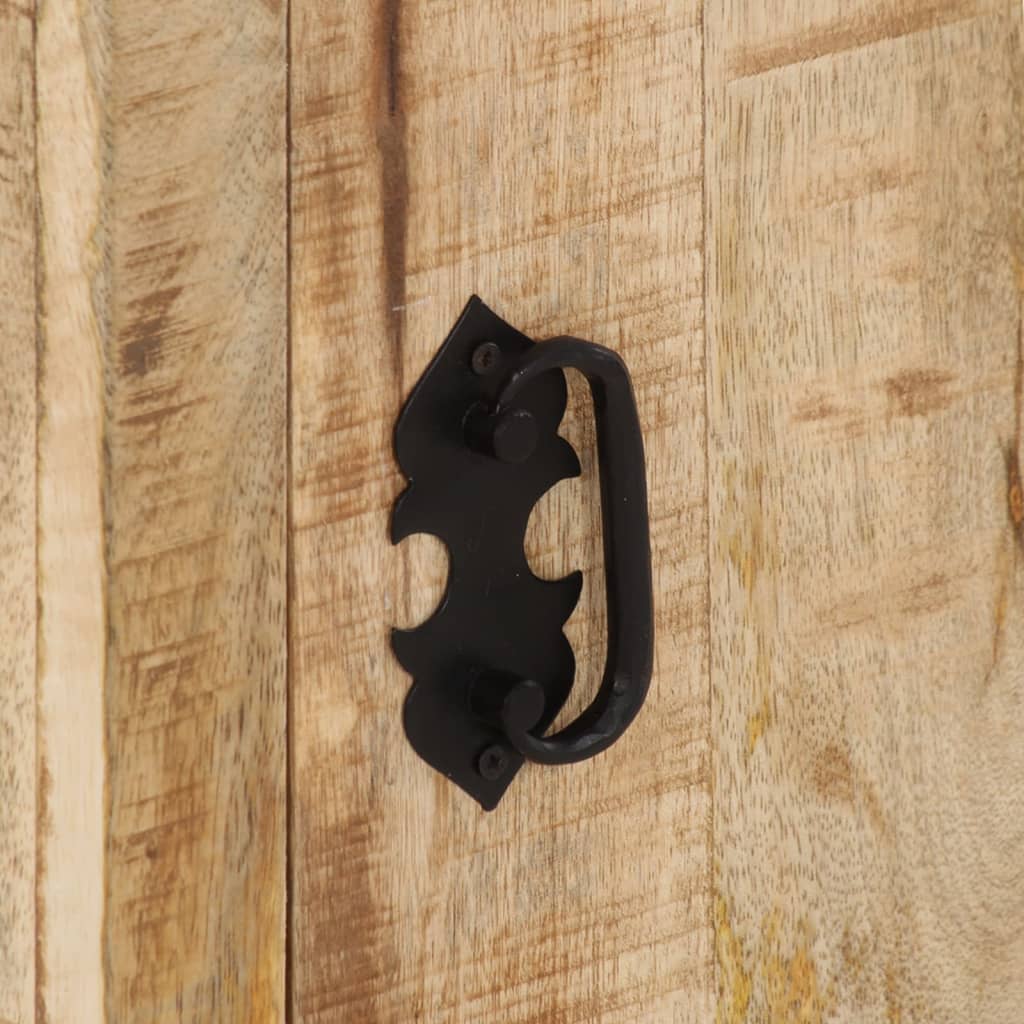 Bedside Cabinet 40x30x57 cm Solid Mango Wood - OLBRIT