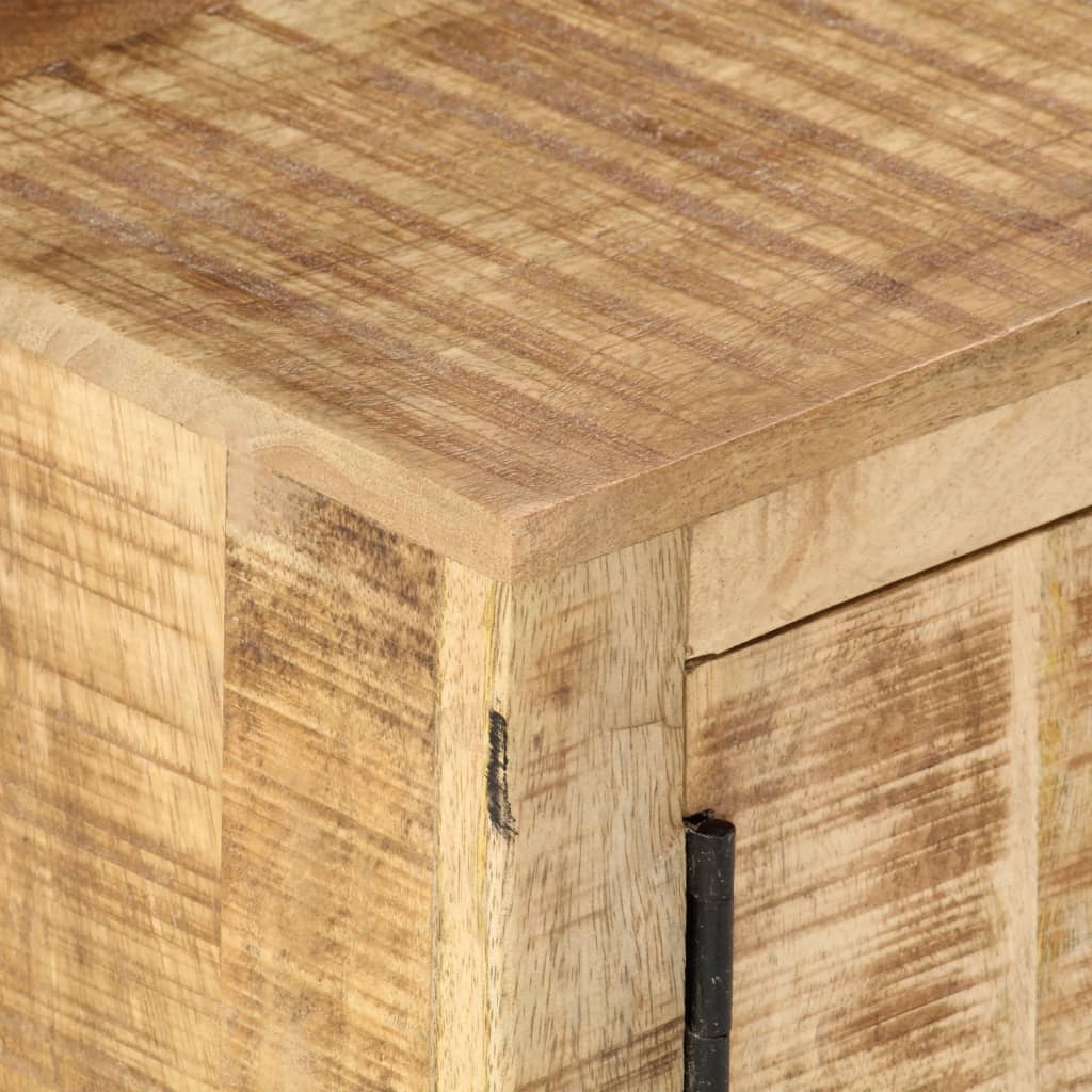 TV Cabinet 150x30x37 cm Solid Mango Wood - OLBRIT