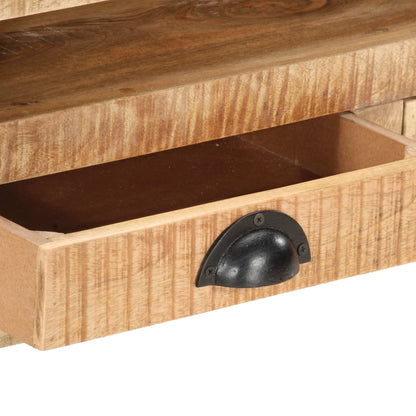 TV Cabinet 150x30x37 cm Solid Mango Wood - OLBRIT