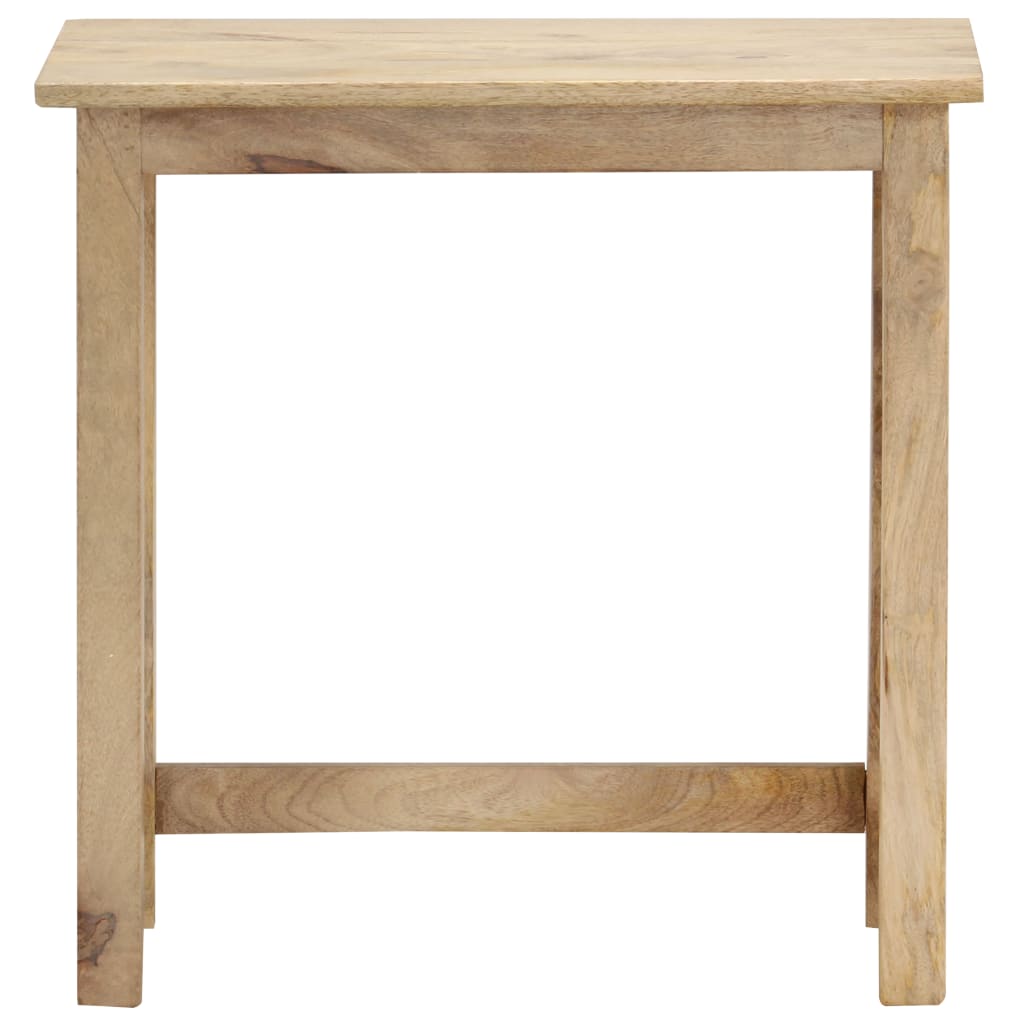 vidaXL Nesting Tables 3 pcs Solid Mango Wood - OLBRIT